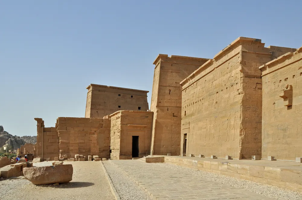 Tempio di File sul Nilo nei pressi di Assuan